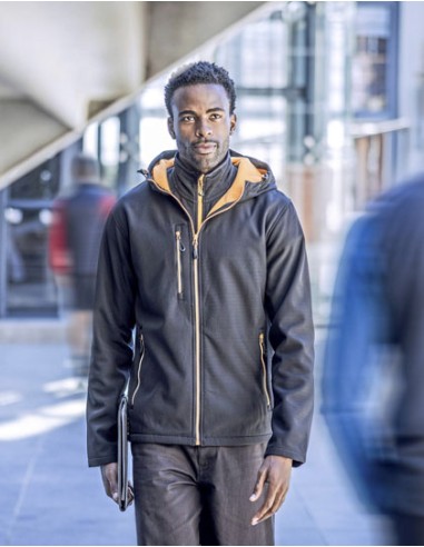 REG-TRA705-Navigate 2-Layer Hooded Softshell Jacket
